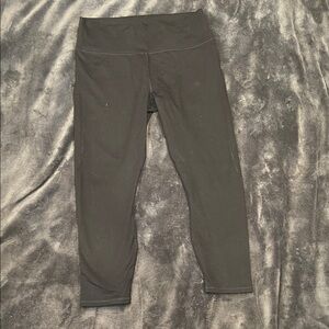 Fabletics Black 3/4 Leggings size XL
